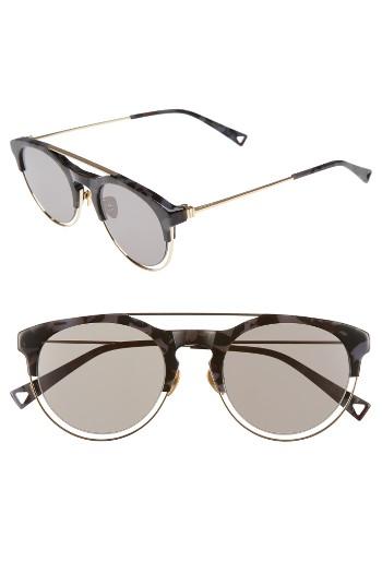 Women's Haze Affix 51mm Round Sunglasses - Dark Smoke Tortoise