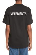 Women's Vetements Staff Basic Logo Tee