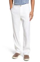 Men's Tommy Bahama Relaxed Linen Pants, Size - White