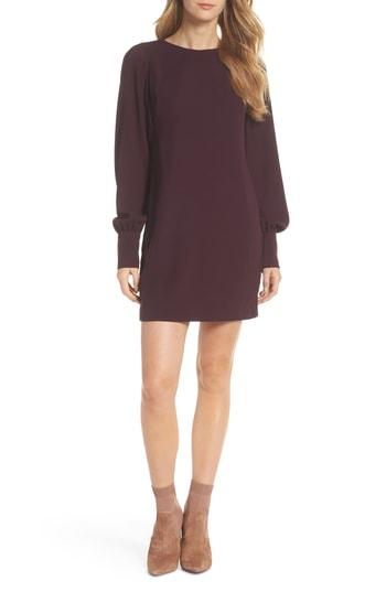 Women's Chelsea28 V-back Shift Dress - Burgundy