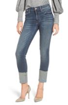 Women's Mother The Pony Cuff Boyfriend Jeans - Blue