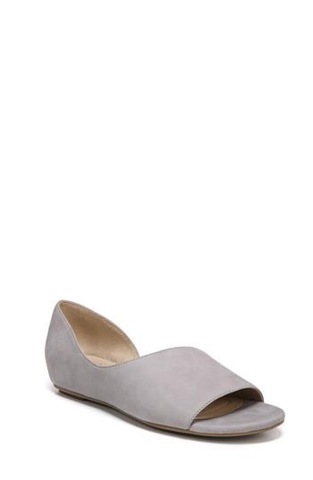Women's Naturalizer Lucie Half D'orsay Flat .5 M - Grey