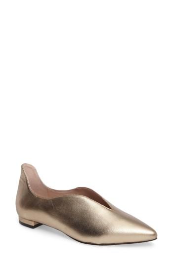 Women's James Chan Viola Flat .5 M - Metallic
