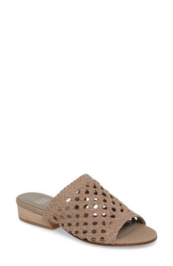 Women's Eileen Fisher Aloe Slide Sandal M - Beige