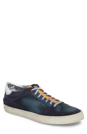 Men's P448 Queens Mesh Low Top Sneaker -7.5us / 40eu - Blue