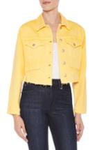 Women's Joe's '80s Crop Denim Jacket - Yellow