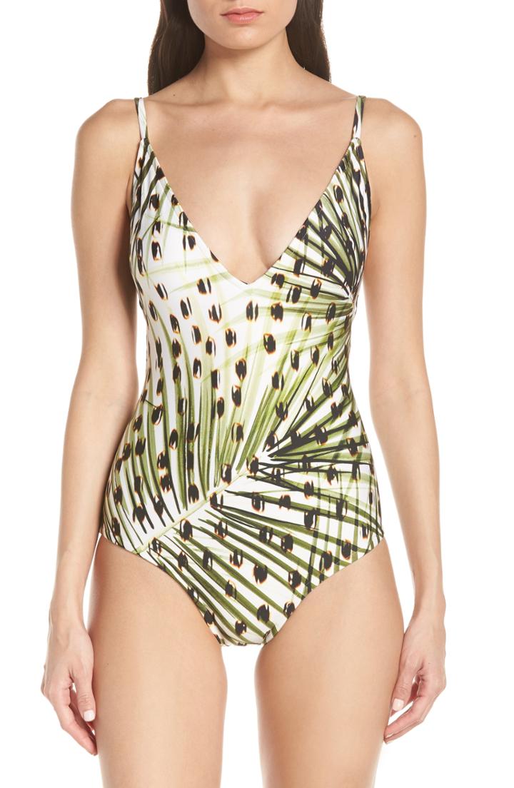 Women's Lenny Niemeyer Basic Maillot One-piece Swimsuit - Black