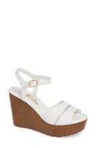 Women's Callisto Masalla Platform Wedge Sandal M - White