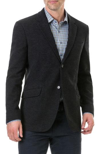Men's Rodd & Gunn Canvastown Fit Blazer, Size X-small - Grey