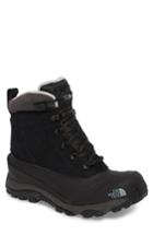 Men's The North Face Chilkat Iii Waterproof Insulated Boot .5 M - Black