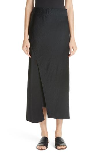 Women's Zero + Maria Cornejo Bias Slip Skirt - Black