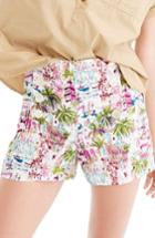 Women's J.crew Harbor Print Sailor Shorts
