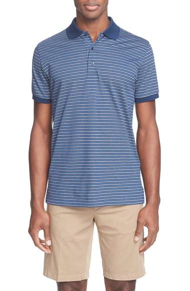 Men's Paul & Shark Fit Stripe Polo