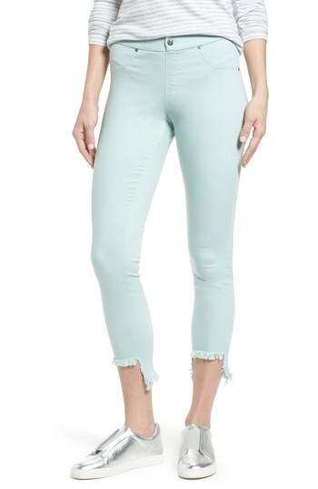 Women's Hue Shipwrecked Denim Skimmer Leggings - Blue/green