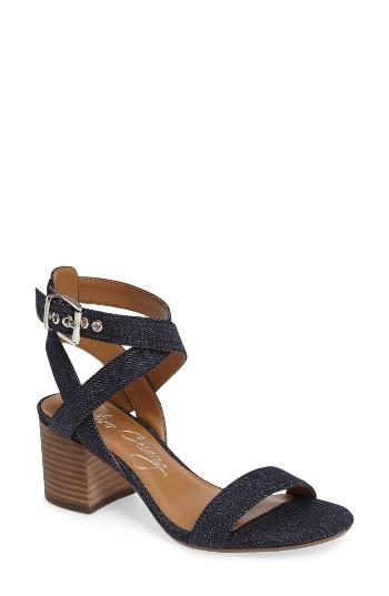 Women's Arturo Chiang Hammil Block Heel Sandal M - Blue