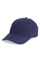 Men's Lacoste Croc Cotton Baseball Cap - Blue