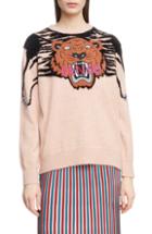 Women's Kenzo Claw Tiger Crewneck Sweater - Beige