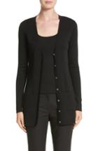 Women's Michael Kors Cashmere Cardigan - Black