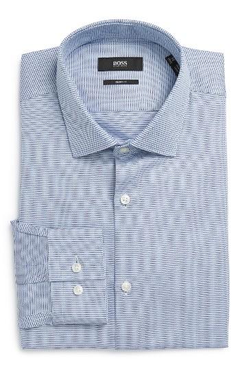 Men's Boss Ismo Slim Fit Geometric Dress Shirt