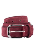 Men's Bugatchi Suede Belt - Porpora