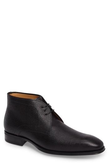 Men's Mezlan Cabra Plain Toe Derby .5 M - Black