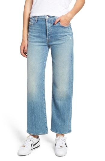 Women's Mother Rambler Ankle Jeans - Blue