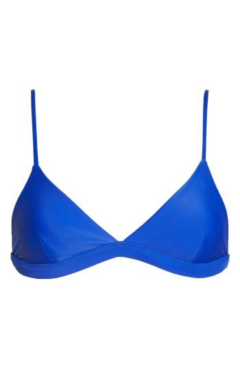 Women's Mikoh Belize Bikini Top - Blue