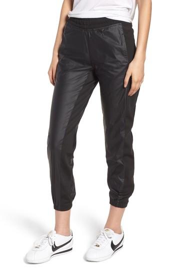 Women's Caara Paneled Jogger Pants - Black