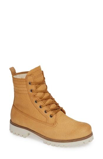 Women's Blackstone Ol22 Lace-up Boot With Genuine Shearling Lining Eu - Brown