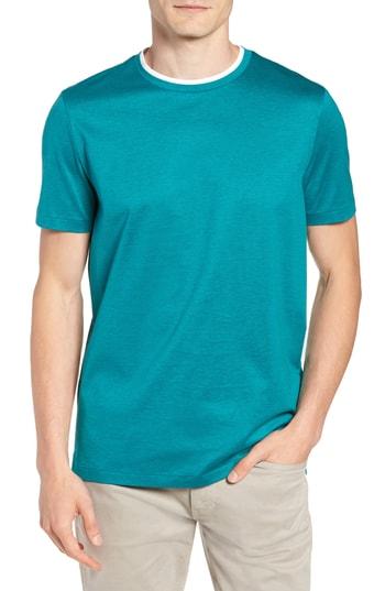 Men's Boss Taber Fit T-shirt, Size Small - Green