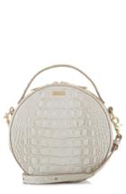 Brahmin Lane Circle Crossbody Bag - White
