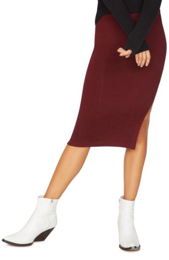 Women's Sanctuary Essentials Knit Skirt - Red
