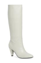 Women's Jeffery Campbell Candle Knee High Boot M - Ivory