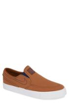 Men's Nike 'zoom Stefan Janoski' Slip-on M - Brown