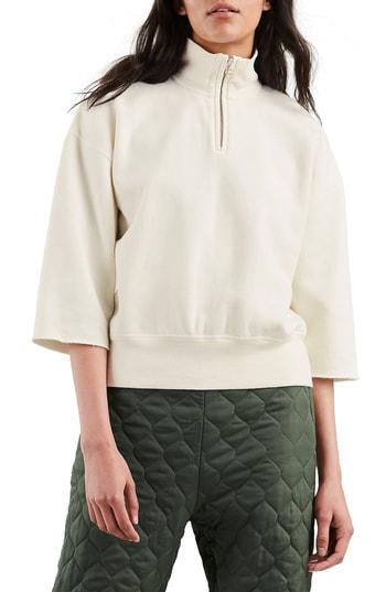 Women's Levi's Made & Crafted(tm) The Popover Sweatshirt - Ivory