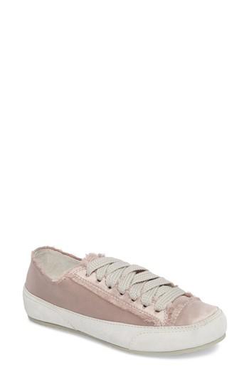 Women's Pedro Garcia 'parson' Satin Sneaker Us / 35eu - Pink