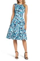 Women's Maggy London Blossom Bunch Fit & Flare Dress