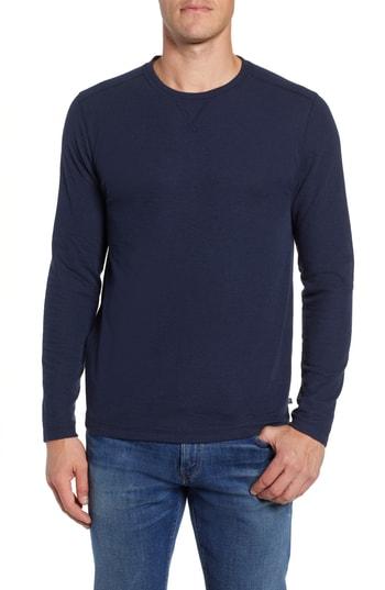 Men's Bonobos Slim Fit Ribbed Double Face T-shirt - Blue