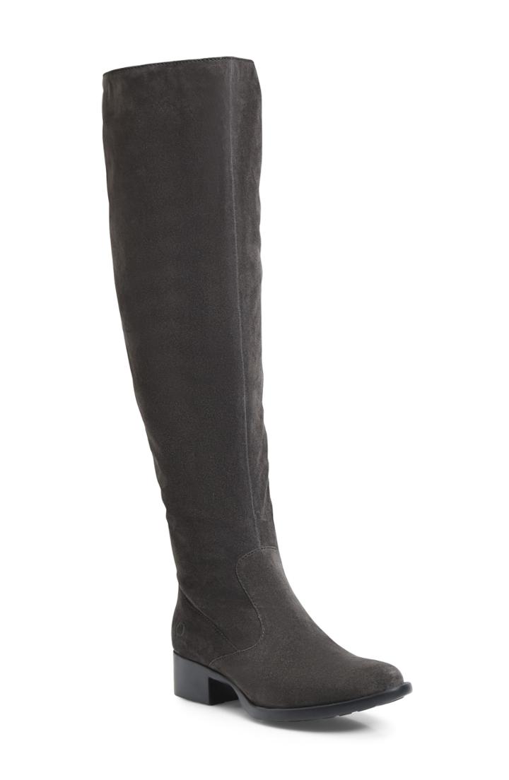 Women's B?rn Cricket Over The Knee Boot .5 M - Grey