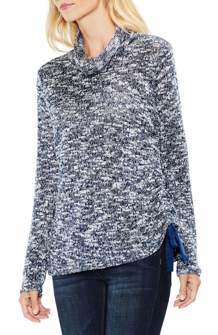 Women's Two By Vince Camuto Funnel Neck Pullover