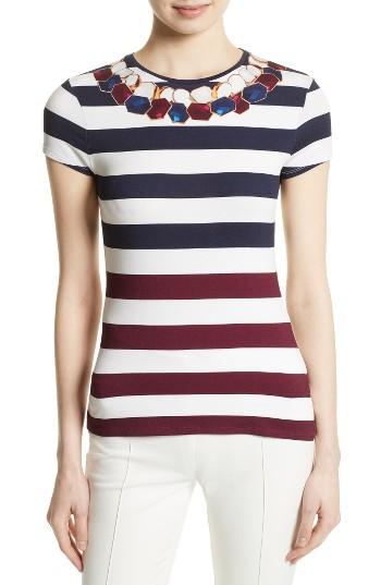 Women's Ted Baker London Danilyn Rowing Placement Print Tee
