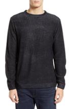 Men's Vestige Plaited Crewneck Sweater - Black