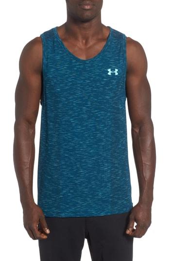 Men's Under Armour Threadborne Seamless Tank - Yellow