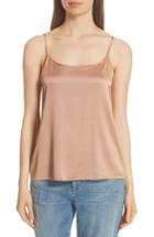 Women's Eileen Fisher Stretch Silk Camisole, Size - Beige