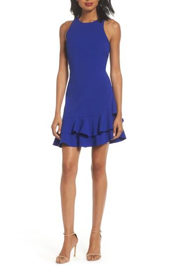 Women's Chelsea28 Tiered Ruffle Hem Dress - Blue