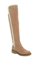 Women's Sole Society Juno Faux Shearling Trim Boot M - Grey