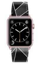 Women's Casetify Saffiano Leather Apple Watch Strap, 38mm & 42mm