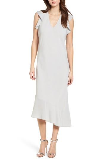 Women's Leith Bias Cut Asymmetrical Dress - Blue