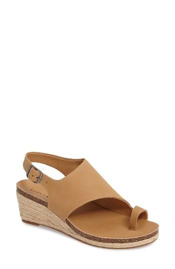 Women's Lucky Brand Jannan Wedge Sandal M - Beige
