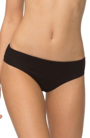 Women's Tavik Ali Ribbed Bikini Bottoms - Black
